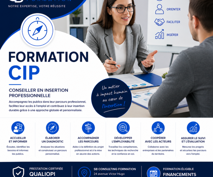 Formation Conseiller en insertion professionnelle à Coulommiers