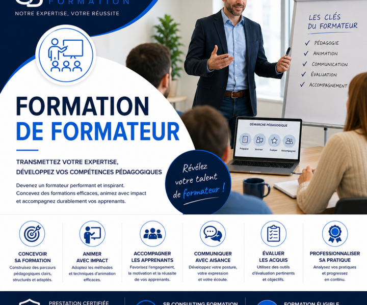 Formation Formateur professionnel d’adultes à Coulommiers